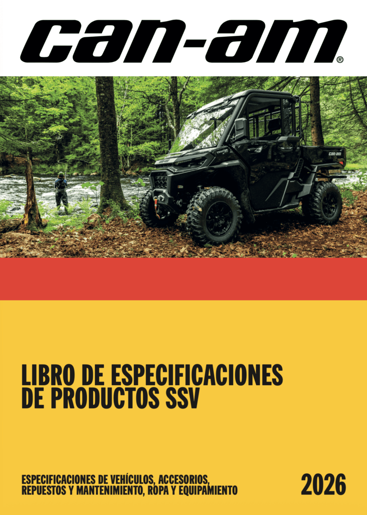 CAN-AM LIBRO DE ESPECIFICACIONES DE PRODUCTOS SSV