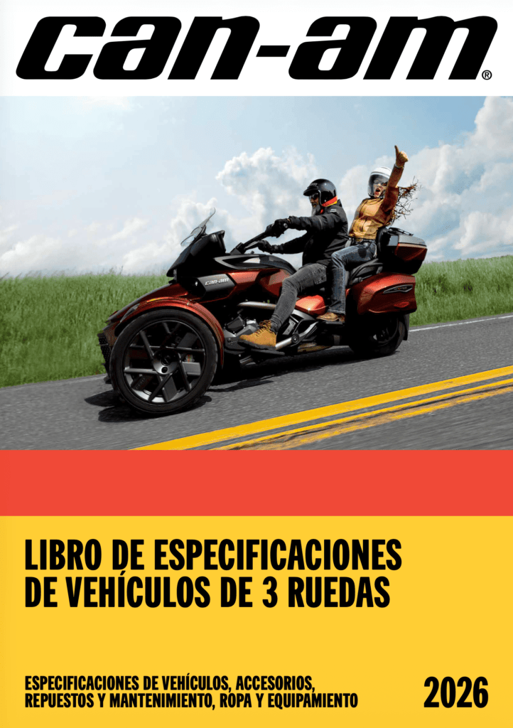 CATALOGO CAN-AM MOTOS DE 3 RUEDAS